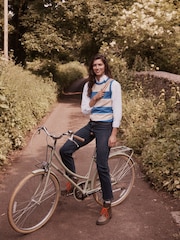 Boden Green Mary Lace-up Wellington Boots - Image 1 of 4