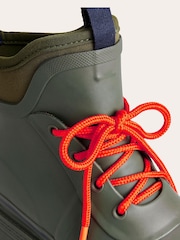 Boden Green Mary Lace-up Wellington Boots - Image 4 of 4