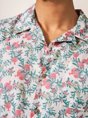 White Stuff White Pomegranate Printed Shirt - Image 4 of 7
