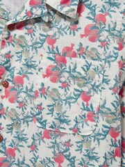 White Stuff White Pomegranate Printed Shirt - Image 7 of 7