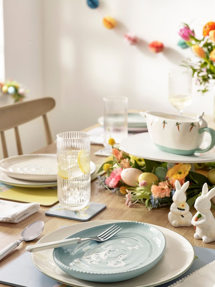 White Bunny Gravy Boat - Image 1 of 5