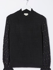 FatFace Black Willow 2 In 1 Tank Jumper - Image 1 of 1