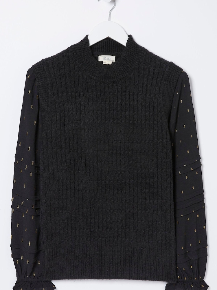FatFace Black Willow 2 In 1 Tank Jumper - Image 1 of 1