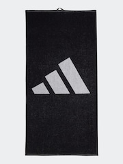 adidas Black Small Towel - Image 1 of 3