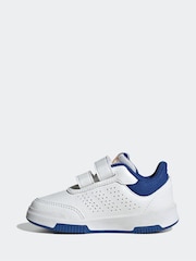 Model albastru/galben - Pantofi sport cu cârlig și buclă adidas White/Pink Tensaur - Imaginea 2 din 8