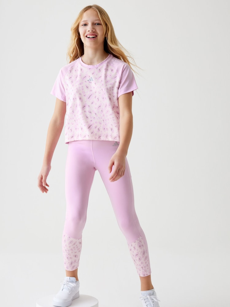 Pink Next Girls Sportswear Buy Adidas Pink Kids Sportswear T-Shirt