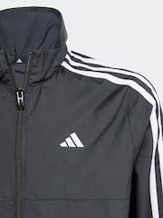 أسود - adidas Train Essentials Full-Zip Jacket - صورة 11 من 11