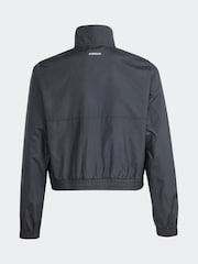 أسود - adidas Train Essentials Full-Zip Jacket - صورة 8 من 11