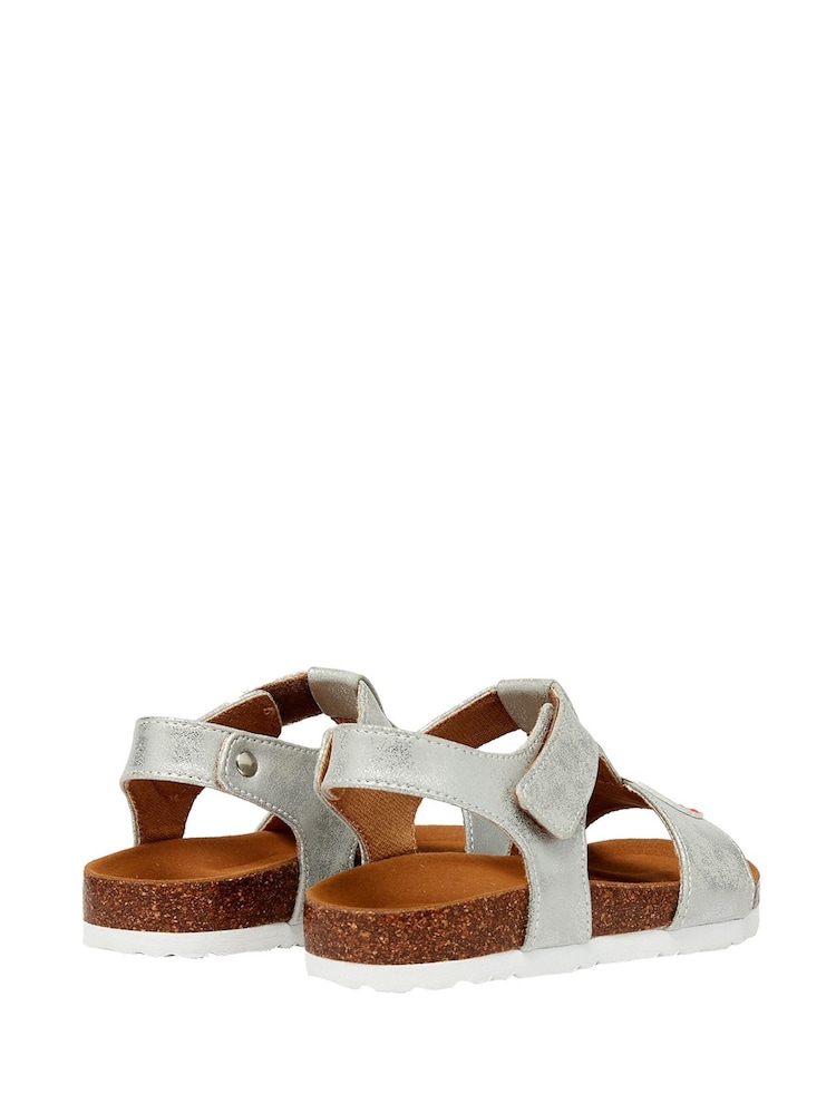 Joules Jnr Scarlett Grey Sandals - Image 2 of 6 Joules Jnr Scarlett Grey Sandals - Image 2 of 6