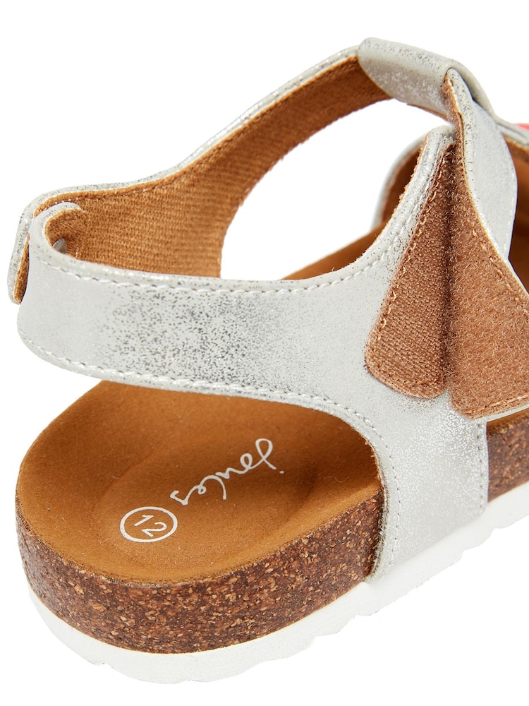 Joules Jnr Scarlett Grey Sandals - Image 6 of 6 Joules Jnr Scarlett Grey Sandals - Image 6 of 6