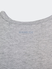 adidas Grey Kids Luxe Crop Top - Image 5 of 5