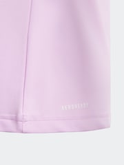 Lila - adidas Sportswear Train Essentials Aeroready Trainings-T-Shirt mit 3 Streifen, Slim-Fit - Bild 5 von 5