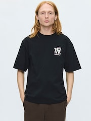 Camiseta con mapa Double A de Wood Wood WWLiam 25220 - Imagen 1 de 6