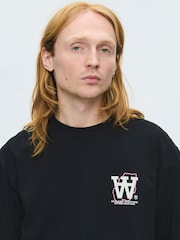 Camiseta con mapa Double A de Wood Wood WWLiam 25220 - Imagen 3 de 6
