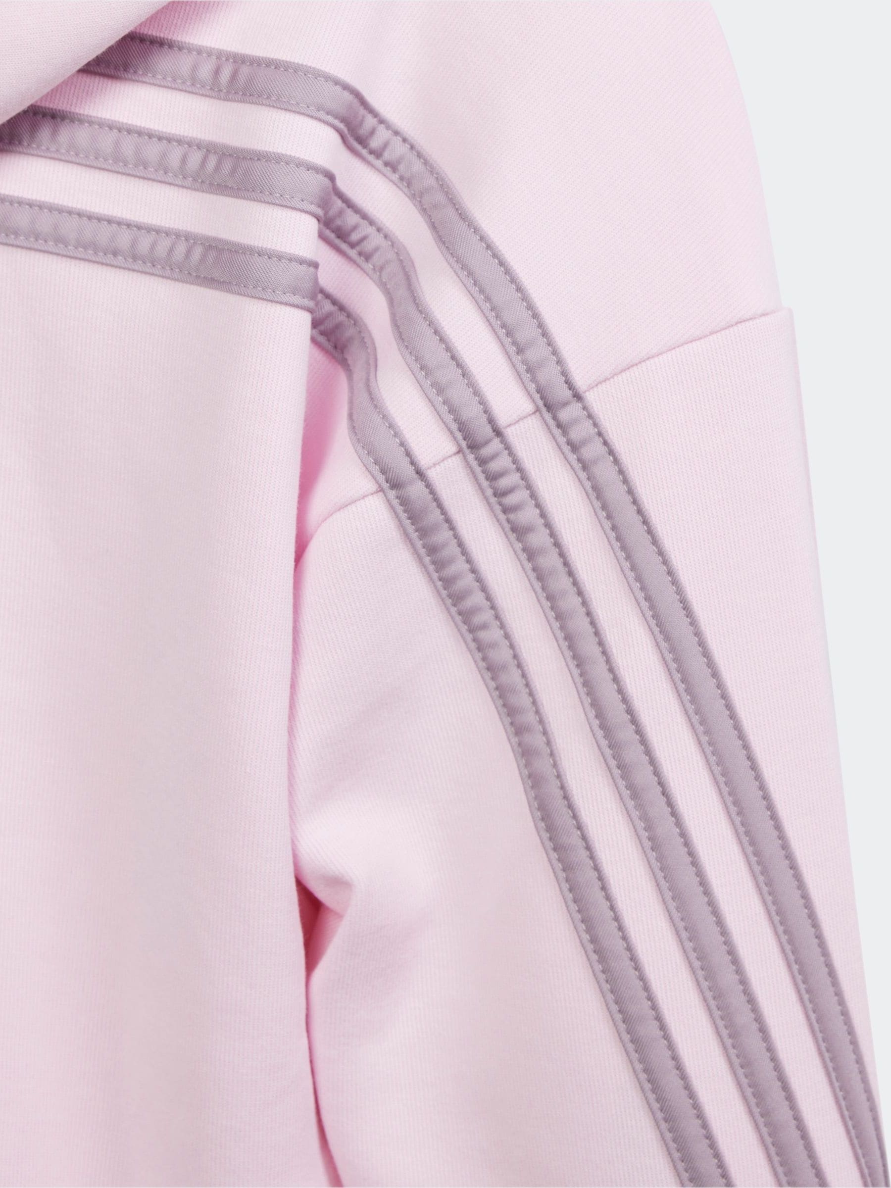Buy adidas Pink Light Future Icons 3 Stripes Full Zip Hoodie from Next Bahrain