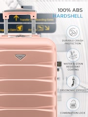 Flight Knight Hard Shell ABS Easyjet Size Cabin Carry On Case - Image 4 of 7