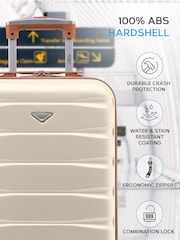 Flight Knight Hard Shell ABS Easyjet Size Cabin Carry On Case - Image 4 of 7
