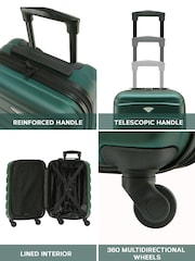 Flight Knight Hard Shell ABS Easyjet Size Cabin Carry On Case - Image 5 of 7