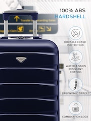 Flight Knight Hard Shell ABS Easyjet Size Cabin Carry On Case - Image 4 of 7