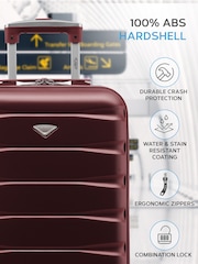 Flight Knight Hard Shell ABS Easyjet Size Cabin Carry On Case - Image 4 of 7