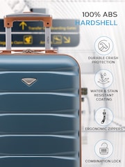 Flight Knight Hard Shell ABS Easyjet Size Cabin Carry On Case - Image 4 of 7
