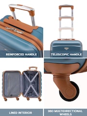 Flight Knight Hard Shell ABS Easyjet Size Cabin Carry On Case - Image 5 of 7