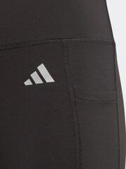 adidas Black Kids Sportswear Optime 7/8 Leggings - Image 4 of 5