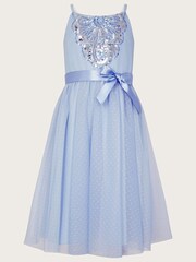 Robe Ornée Monsoon Luna Truth bleue - Image 1 of 3