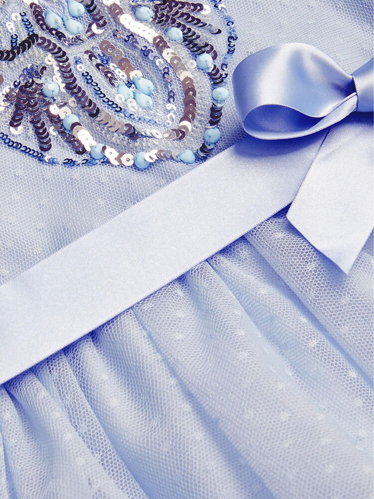 Robe Ornée Monsoon Luna Truth bleue - Image 3 of 3