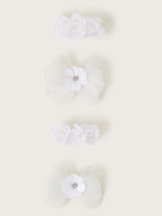 Monsoon Natural Bridesmaid Hair Clips 4 Pack - Image 1 of 1