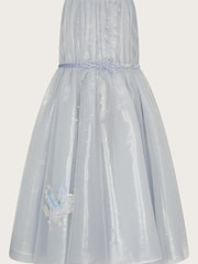 Monsoon Grey Land of Wonder Pegasus Diamante Shimmer Dress - Image 1 of 3