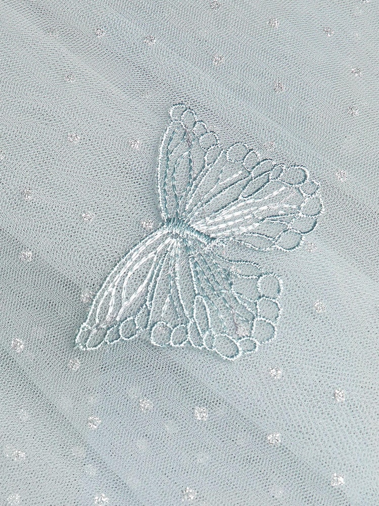 Monsoon Grey Land of Wonder Butterfly Wings Glitter Dress - Image 5 of 5
