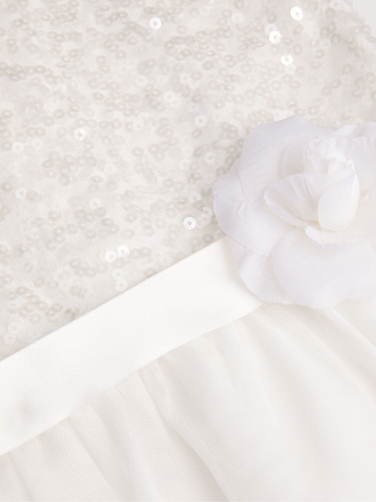 Monsoon Natural Truth Sequin Bridesmaid Dress - Image 1 of 4