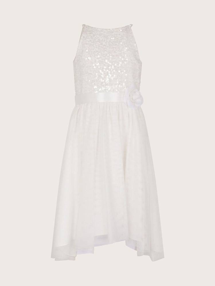 Monsoon Natural Truth Sequin Bridesmaid Dress - Image 2 of 4