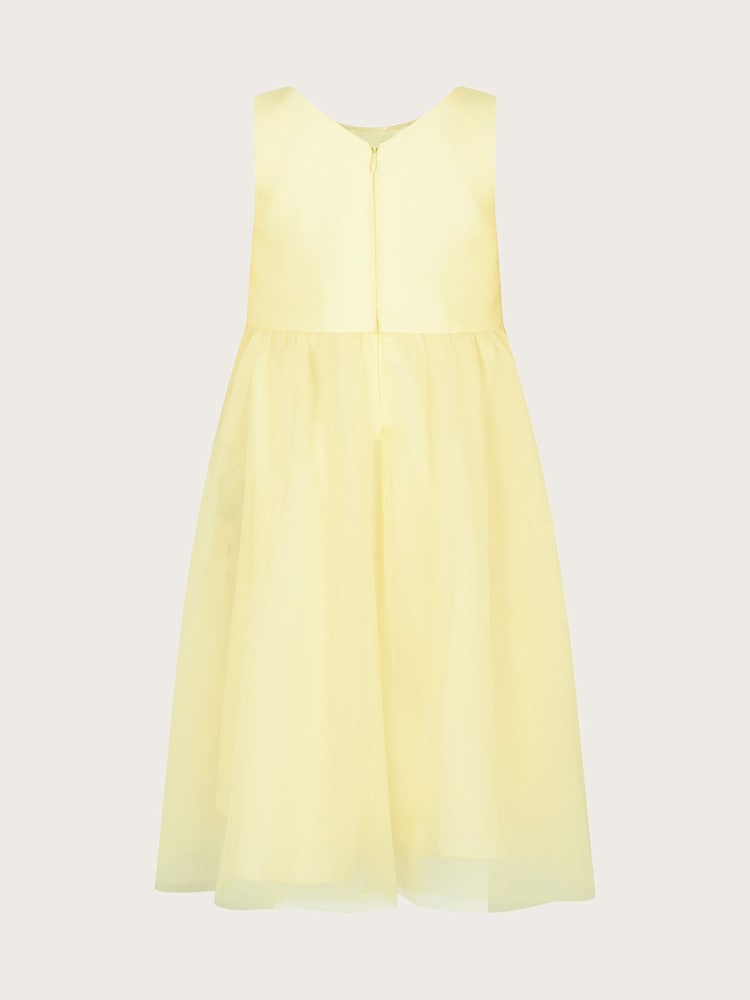 Monsoon Yellow Rose Embroidered Dress - Image 2 of 3 Monsoon Yellow Rose Embroidered Dress - Image 2 of 3