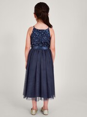 Monsoon Truth Sequin Occasion Dress - Image 2 of 5