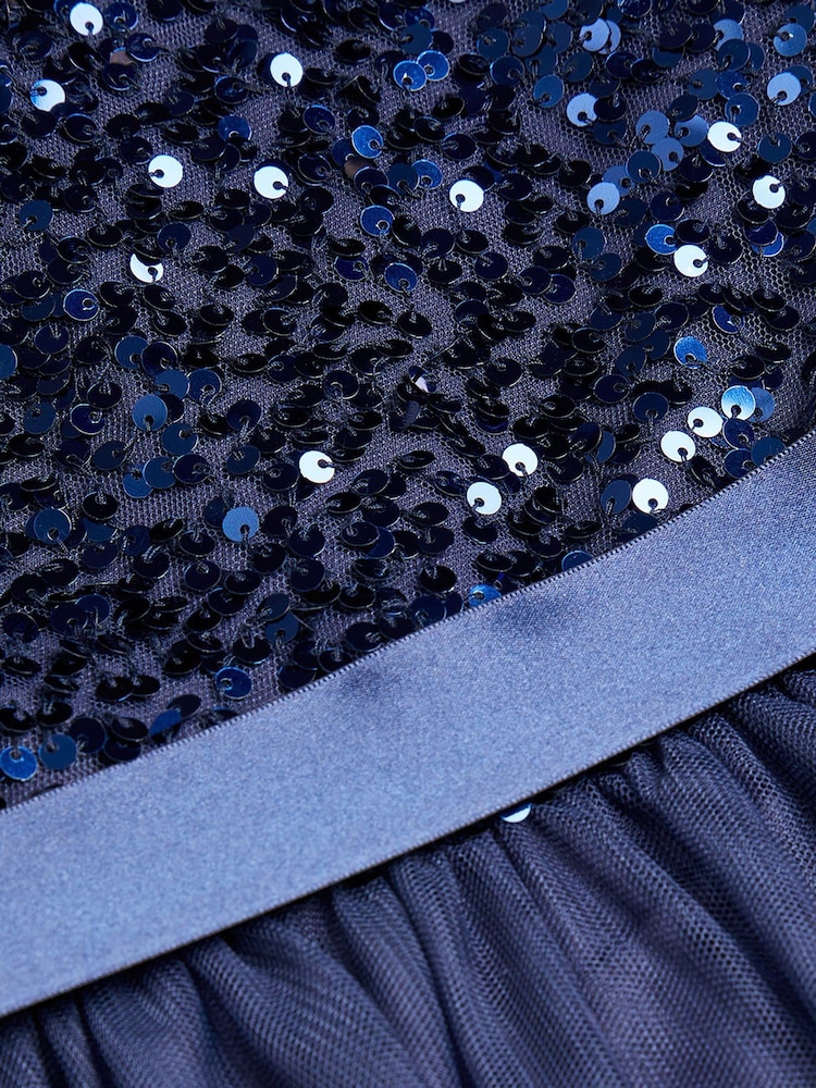 Monsoon Truth Sequin Occasion Dress - Image 5 of 5