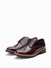 Base London Woburn Lace Up Brogue Shoes - Image 3 of 6