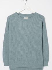 FatFace Blue Ellie Crew Jumper - Image 4 of 4