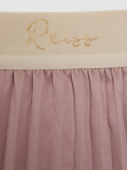 Reiss Pink Ezra 4-9 yrs Pleated Elasticated Skirt - Image 6 of 6