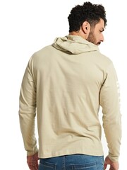 Caterpillar Cream 100% Cotton Long Sleeve Hoodie - Image 2 of 4