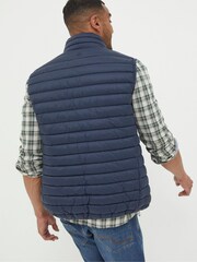 FatFace Blue Dartmouth Gilet - Image 2 of 6