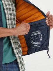 FatFace Blue Dartmouth Gilet - Image 5 of 6