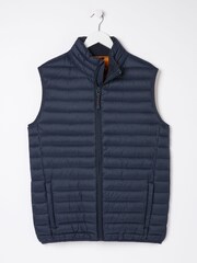 FatFace Blue Dartmouth Gilet - Image 6 of 6