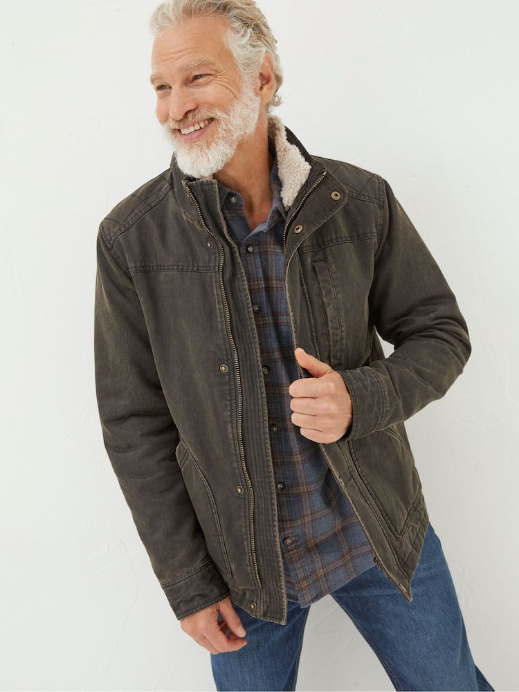 FatFace Broadsands Brown Jacket - Image 1 of 6
