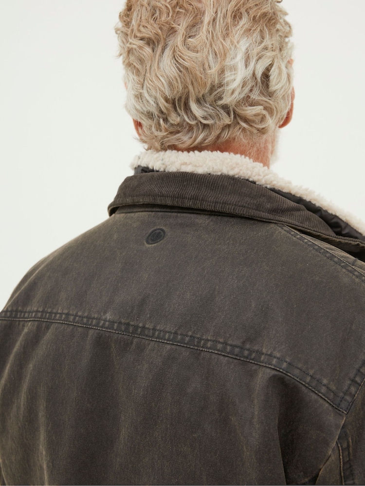 FatFace Broadsands Brown Jacket - Image 4 of 6
