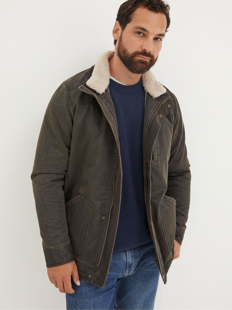 FatFace Broadsands Brown Jacket - Image 5 of 6