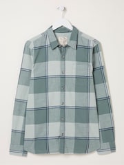FatFace Green Somerset Check Shirt - Image 5 of 5