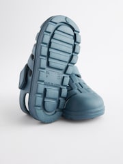 Teal Blue Fisherman Jelly Sandals - Image 3 of 5