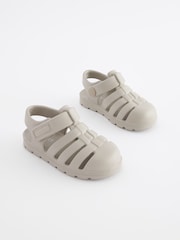 Neutral Fisherman Jelly Sandals - Image 3 of 6